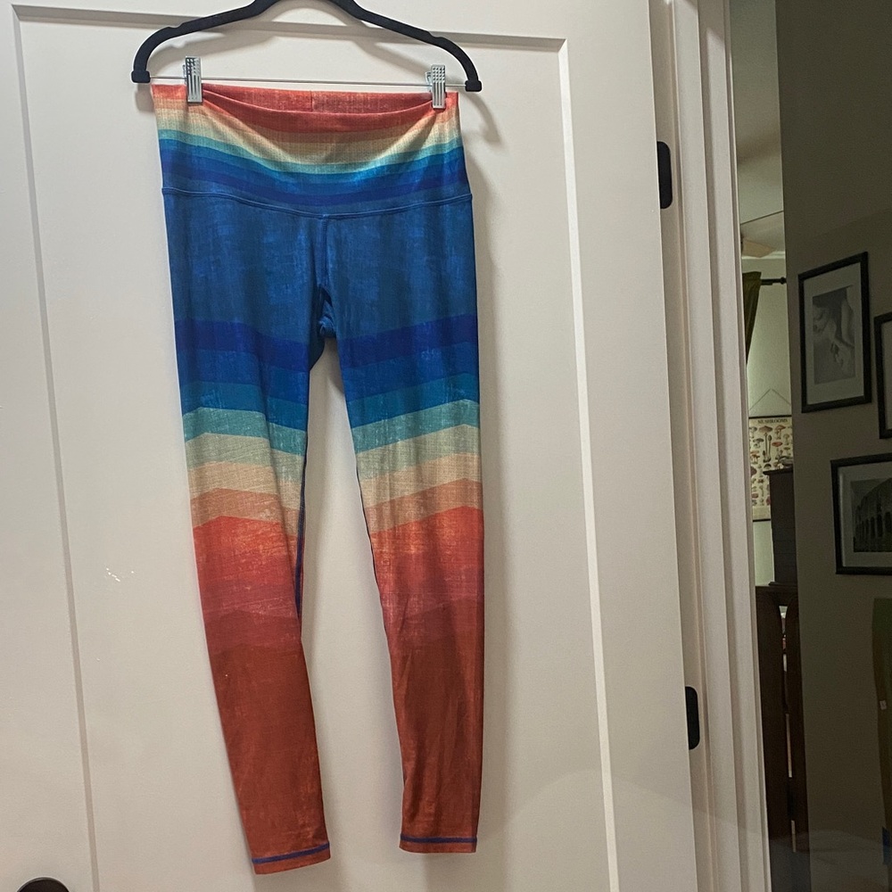 Niyama Sol Colorful Striped Leggings